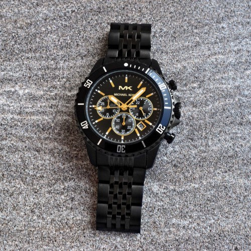 Buy Michael Kors Mens Chronograph Stainless Steel Black Dial 44mm Watch - Mk8750 in Pakistan
