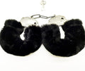 Buy Furry Handcuffs with Keys - Black in Pakistan