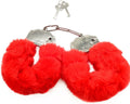 Buy Furry Handcuffs with Keys - Red in Pakistan