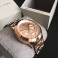 Buy Michael Kors Runway Rose Gold Stainless Steel Rose Gold Dial Chronograph Quartz Watch For Ladies - Mk5778 in Pakistan