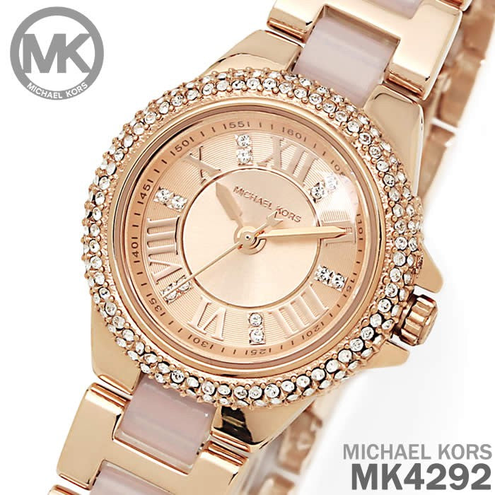 Buy Michael Kors Camille Rose Gold Dial Rose Gold Steel Strap Watch for Women - MK4292 in Pakistan