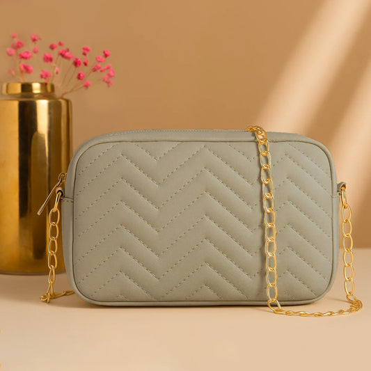 Buy Mini Marvel Crossbody Bag - Beige in Pakistan