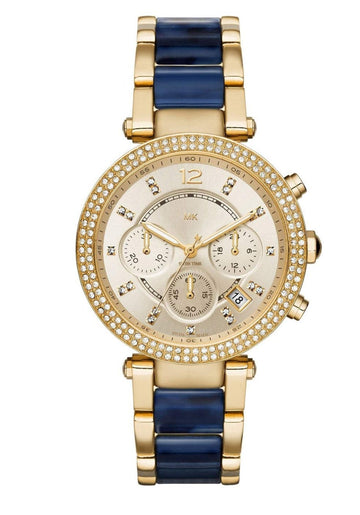 Buy Michael Kors Ladies Parker Gold Dial Two Tone Steel Strap Watch - Mk6238 in Pakistan