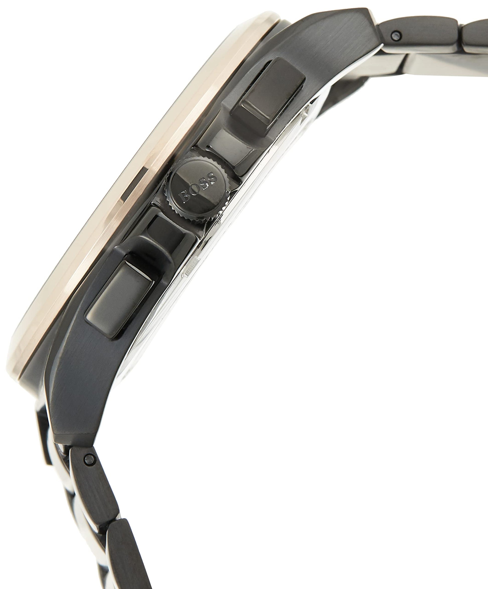 Buy Hugo Boss Mens Quartz Black Stainless Steel Black Dial 46mm Watch - 1513885 in Pakistan