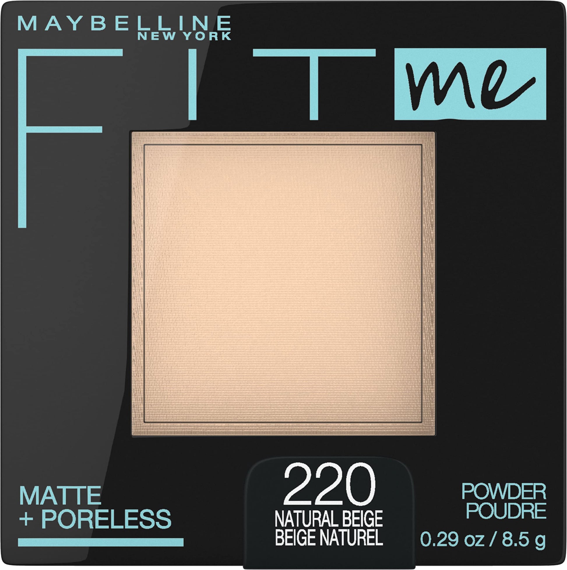 Buy Maybelline Fit Me! Matte + Poreless Powder Foundation - 220 Natural Beige in Pakistan