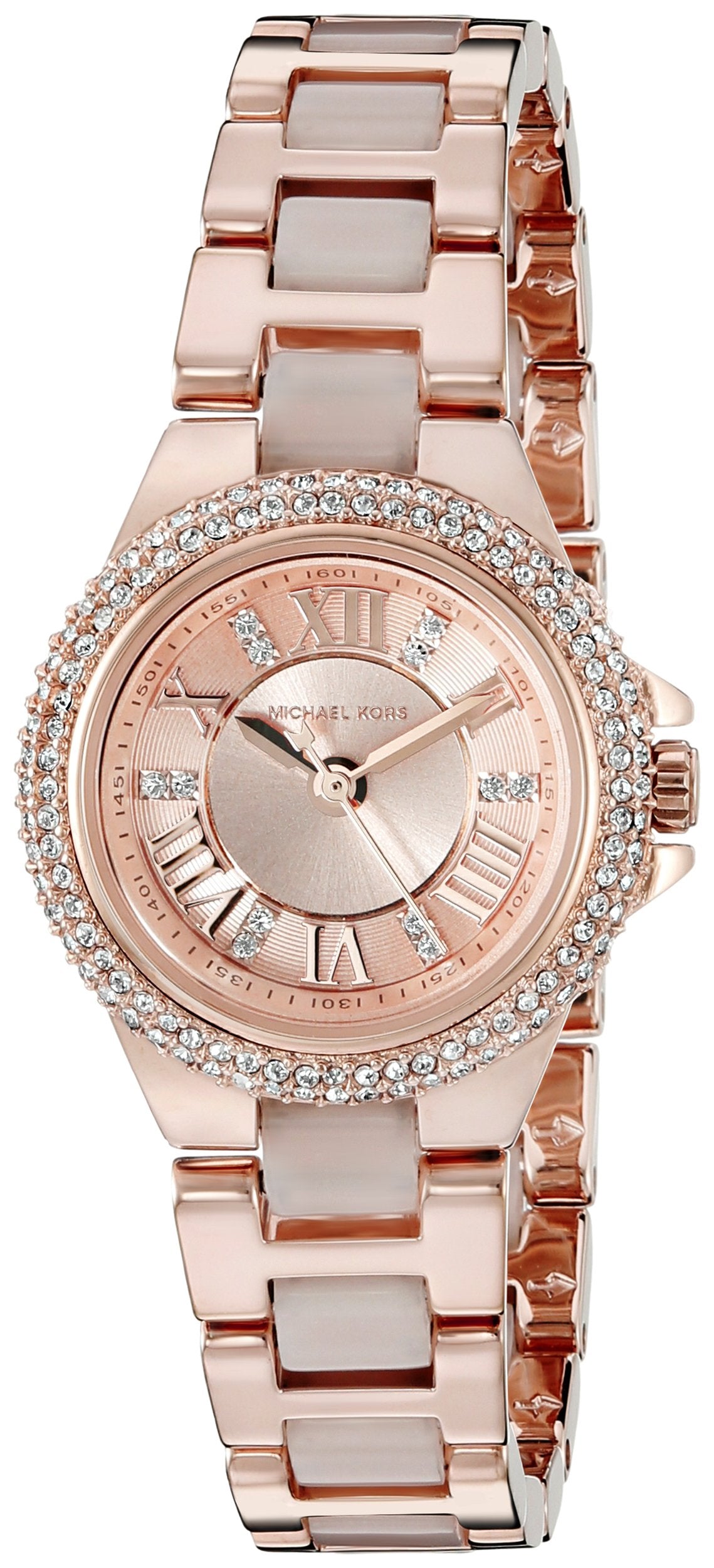 Buy Michael Kors Camille Rose Gold Dial Rose Gold Steel Strap Watch for Women - MK4292 in Pakistan