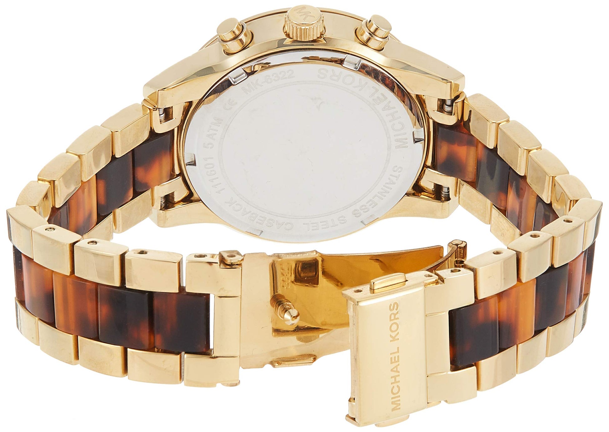 Buy Michael Kors Ritz Gold Dial Two Tone Steel Strap Watch for Women - MK6322 in Pakistan