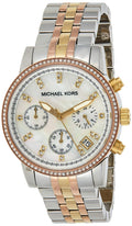 Buy Michael Kors White Dial Two Tone Stainless Steel Strap Watch For Women Mk5650 in Pakistan
