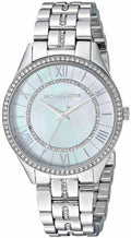 Buy Michael Kors Lauryn Crystal Mother Of Pearl Dial Silver Steel Strap Ladies Watch - Mk3900 in Pakistan