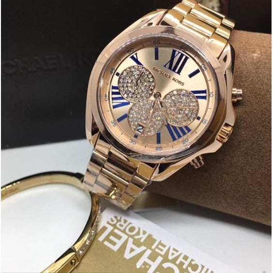 Buy Michael Kors Womens Quartz Stainless Steel Rose Gold Dial 38mm Watch - Mk6321 in Pakistan