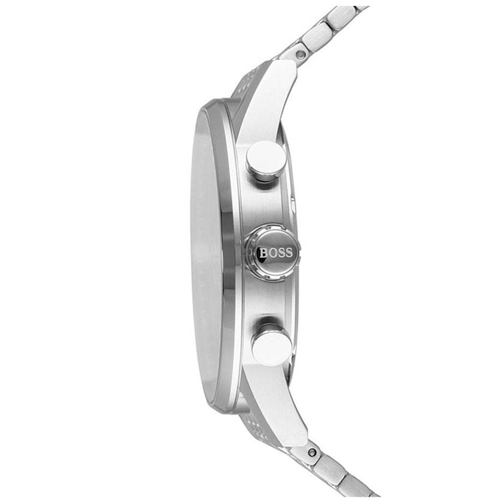 Buy Hugo Boss Mens Quartz Stainless Steel Blue Dial 44mm Watch - 1513498 in Pakistan