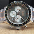 Buy Hugo Boss Mens Chronograph Quartz Stainless Steel Grey Dial 44mm Watch - 1513634 in Pakistan