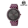 Buy Michael Kors Darci Gunmetal Dial Pink Stainless Steel Strap Ladies Watch - Mk3554 in Pakistan