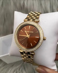 Buy Michael Kors Darci Mini Gold Dial Gold-tone Stainless Steel Strap Ladies Watch - Mk3408 in Pakistan