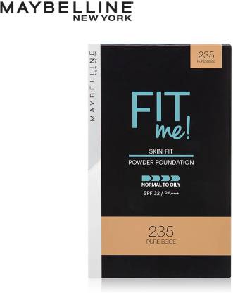Buy Maybelline Fit Me Skin Fit Powder Foundation SPF 32 - 235 Powder Beige in Pakistan
