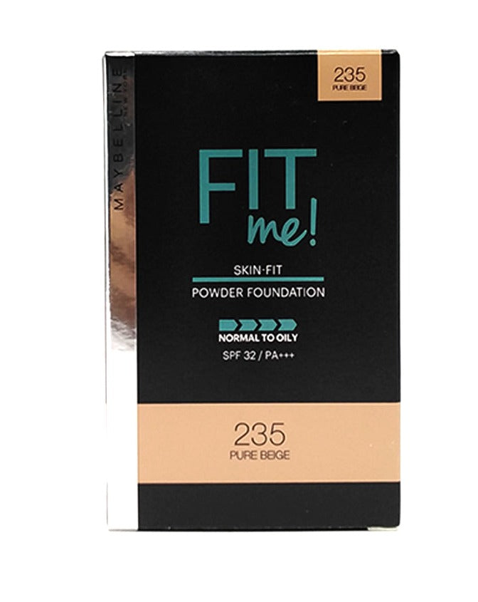 Buy Maybelline Fit Me Skin Fit Powder Foundation SPF 32 - 235 Powder Beige in Pakistan
