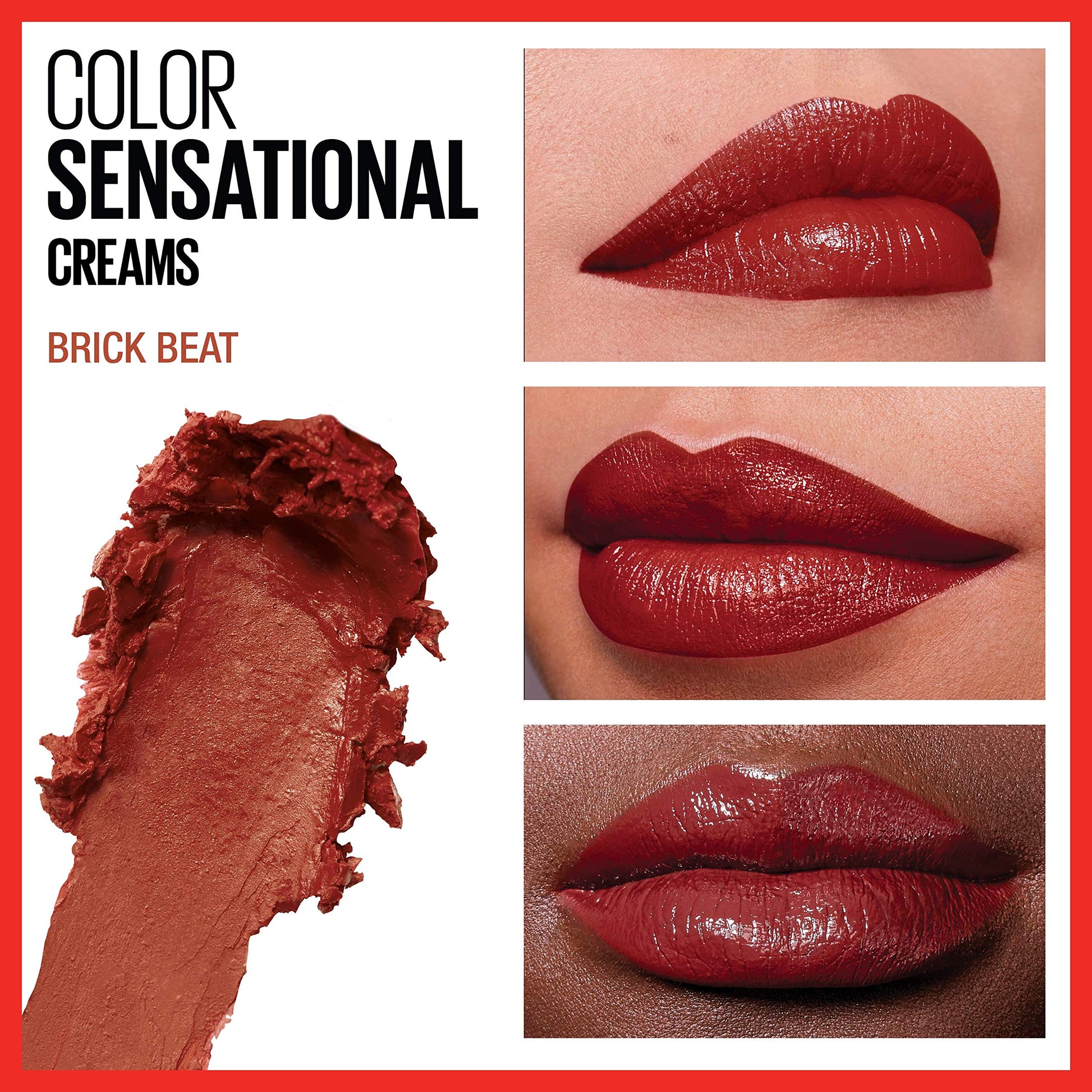 Buy Maybelline Color Sensational Lipstick - 122 Brick Beat in Pakistan