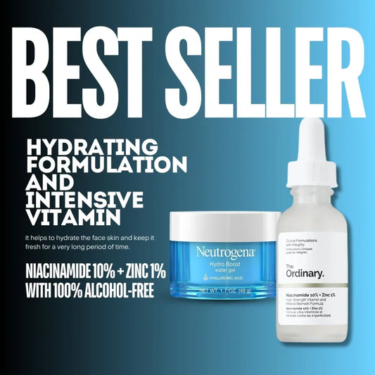 Buy Niacinamide 10% + Zinc 1% + Hydro Boost Water Gel Bundle in Pakistan