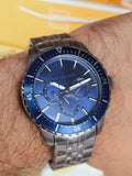 Buy Michael Kors Mens Chronograph Quartz Stainless Steel Blue Dial 44mm Watch - Mk7155 in Pakistan