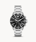Buy Emporio Armani Men's Quartz Stainless Steel Black Dial 43mm Watch AR11360 in Pakistan