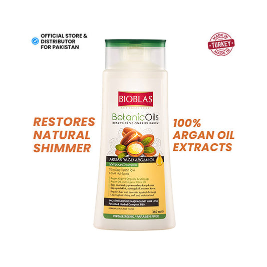 Buy Bioblas - Argan Oil Shampoo (360ml) in Pakistan