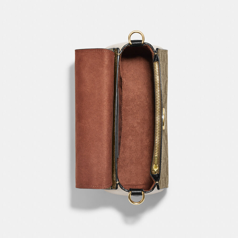 Buy Coach Morgan Top Handle Satchel In Colorblock Signature Canvas in Pakistan