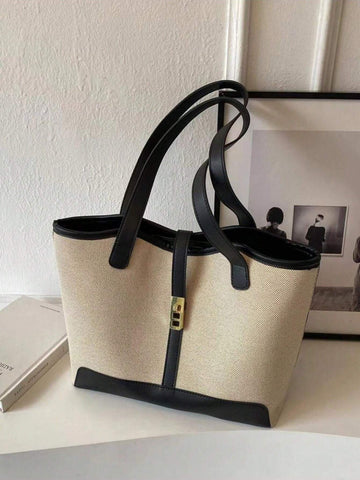 Buy SHEIN Casual Business Large Capacity Foldable Backpack With Double Shoulder Strap And Shoulder Tote Bag in Pakistan