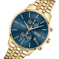 Buy Hugo Boss Mens Chronograph Stainless Steel Blue Dial 42mm Watch - 1513841 in Pakistan