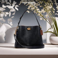 Buy Coach Willow Shoulder Bag Medium - Black in Pakistan