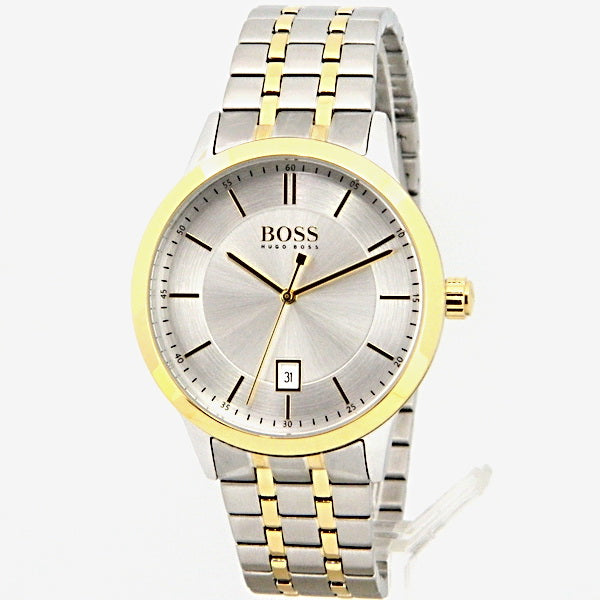 Buy Hugo Boss Mens Chronograph Quartz Stainless Steel Silver Dial 41mm Watch - 1513687 in Pakistan