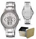 Buy Fossil Women's Quartz Silver Stainless Steel Silver Dial 38mm Watch ES3588 in Pakistan