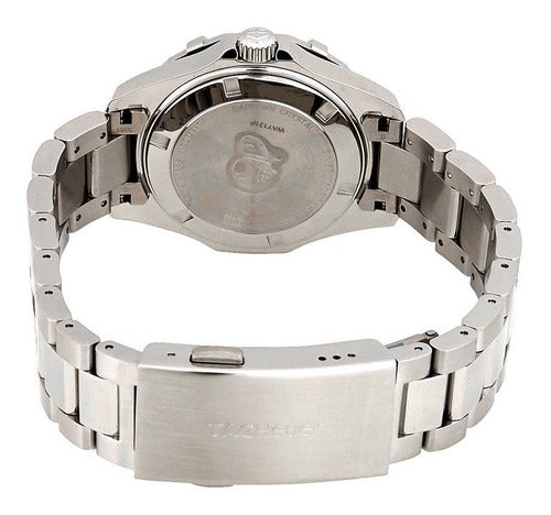 Buy Tag Heuer Aquaracer Black Mother of Pearl Dial with Diamonds Silver Steel Strap Watch for Women - WAY131P.BA0748 in Pakistan