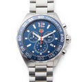Buy Tag Heuer Formula 1 Chronograph Blue Dial Silver Steel Strap Watch for Men - CAZ1014.BA0842 in Pakistan