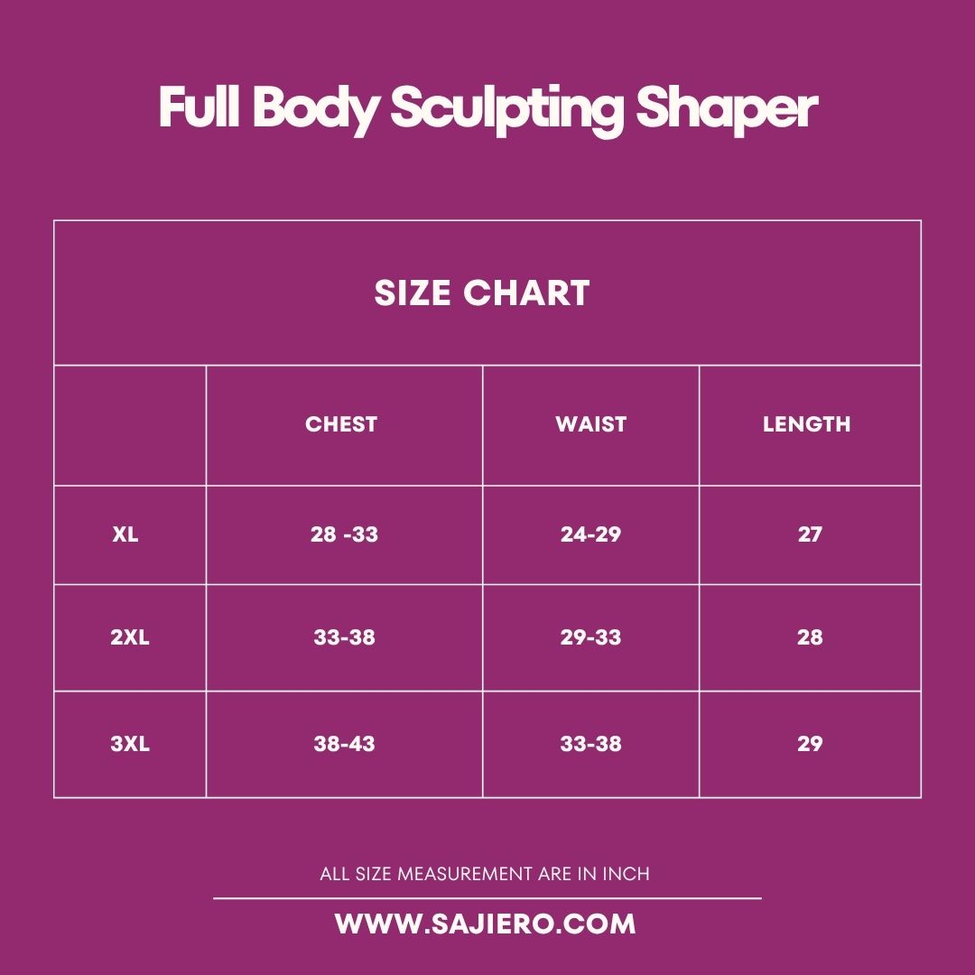 Buy Sajiero Full Body Sculpting Shaper in Pakistan