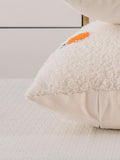 Buy SHEIN Fuzzy Fruit Embroidered Cushion Cover Without Filler, Plush Throw Pillow Cover, Pillow Insert Not Include, For Sofa, Living Room in Pakistan
