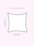 Buy SHEIN Fuzzy Fruit Embroidered Cushion Cover Without Filler, Plush Throw Pillow Cover, Pillow Insert Not Include, For Sofa, Living Room in Pakistan