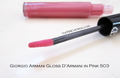 Buy Giorgio Armani Gloss D'Armani Lip Gloss - Pink 503 in Pakistan