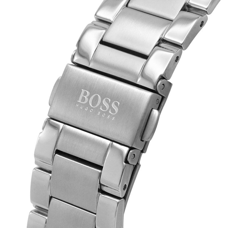 Buy Hugo Boss Mens Quartz Stainless Steel Black Dial 44mm Watch - 1513862 in Pakistan