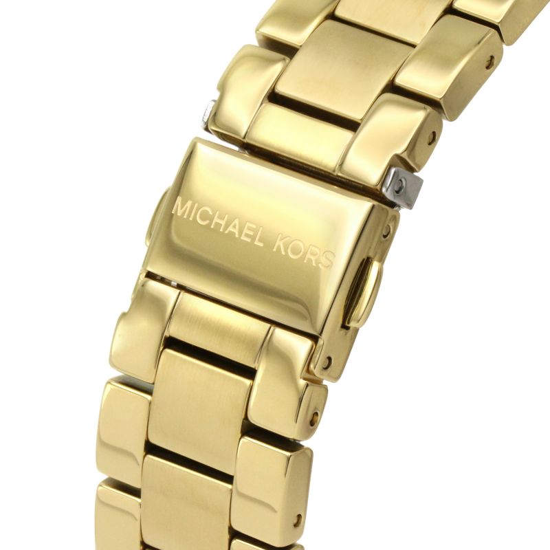 Buy Michael Kors Ritz Chronograph Gold Dial Gold Steel Strap Watch for Women - MK6356 in Pakistan
