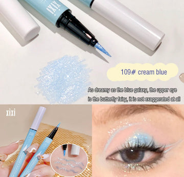 Buy Orb & Gravel Sparkle Glitter Eyeliner - 109 Cream Blue in Pakistan