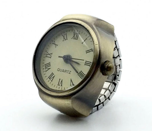 Buy Orb & Gravel Vintage Quartz Ring Gold in Pakistan