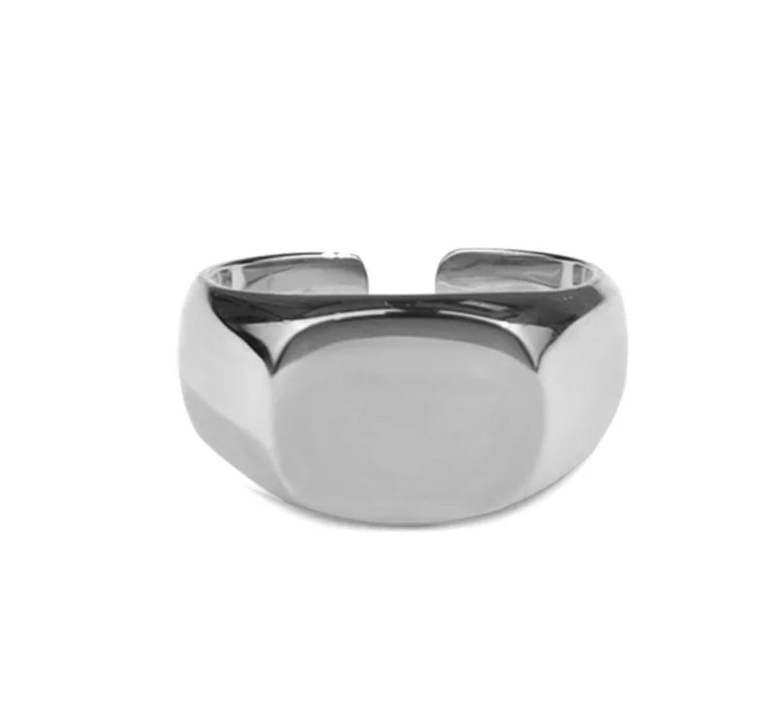 Buy Orb & Gravel Sterling Silver Unisex Ring in Pakistan