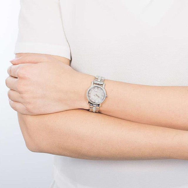 Buy Michael Kors Petite Norie Women's Watch Silver Dial Silver Stainless Steel Strap - Mk3775 in Pakistan