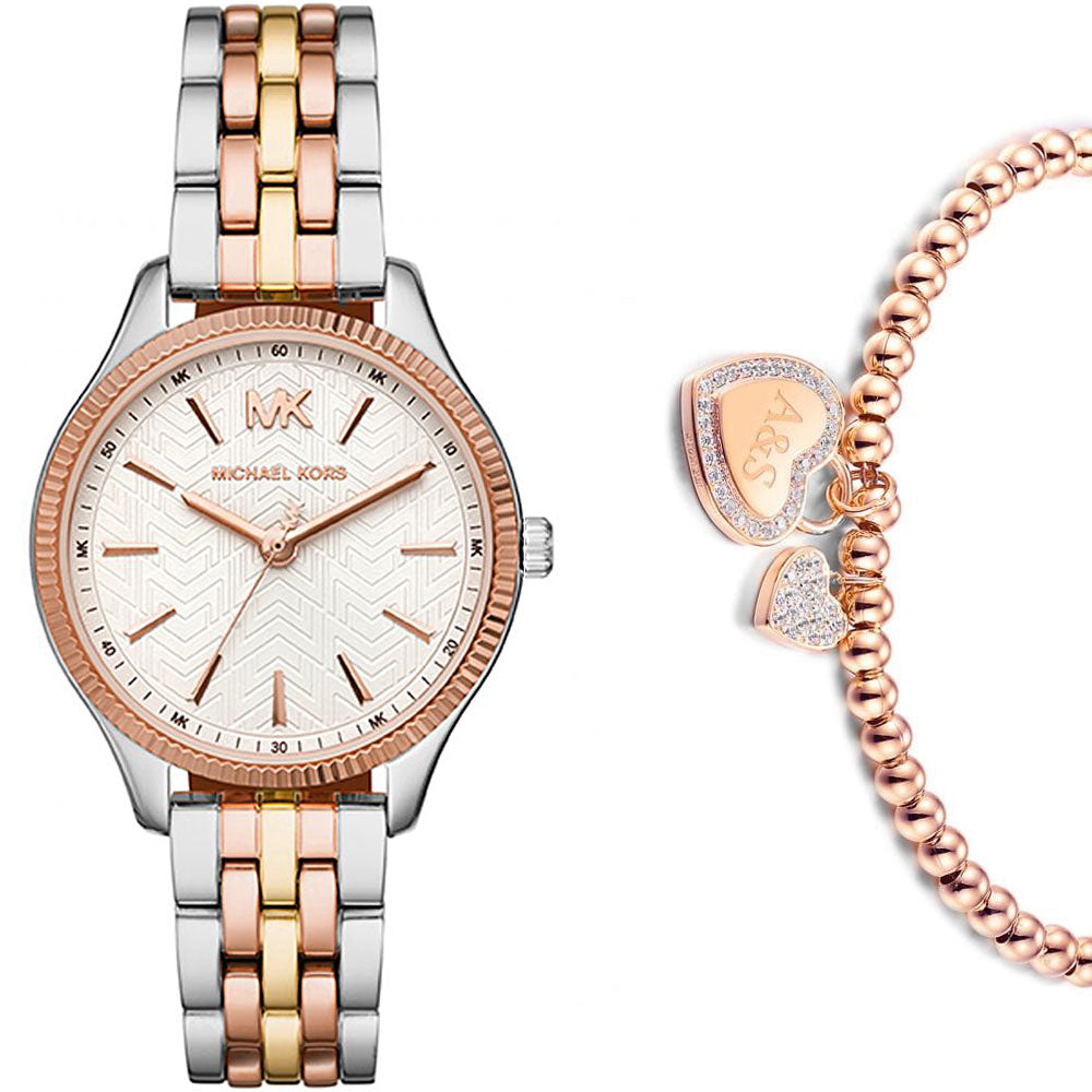 Buy Michael Kors Womens Quartz Stainless Steel White Dial 36mm Watch - Mk6642 in Pakistan