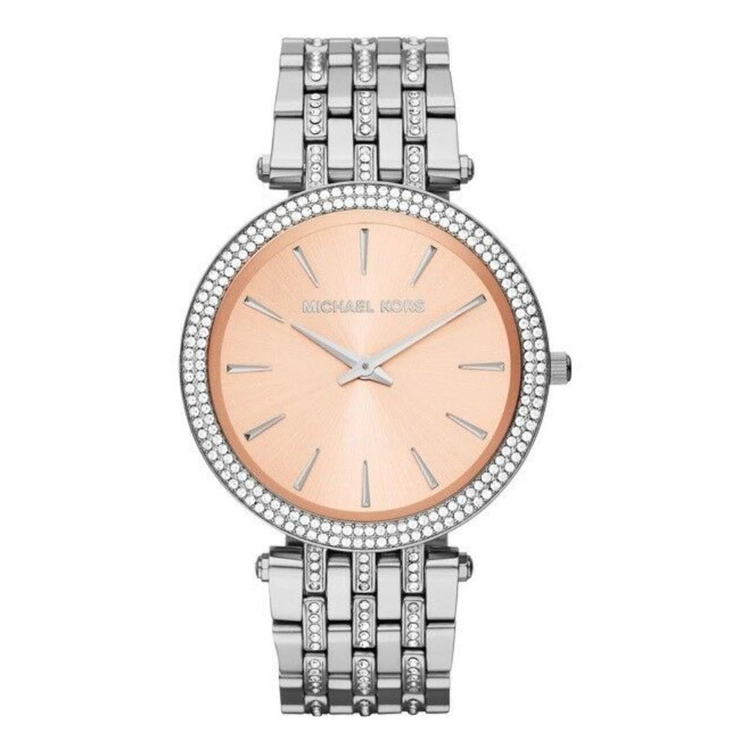 Buy Michael Kors Womens Quartz Stainless Steel Pink Dial 39mm Watch - Mk3218 in Pakistan