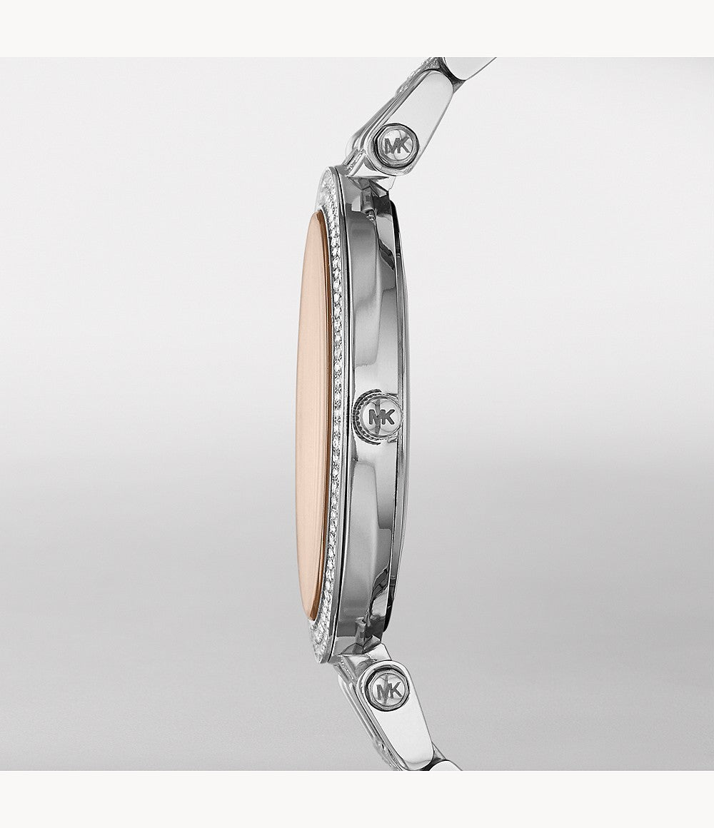 Buy Michael Kors Womens Quartz Stainless Steel Pink Dial 39mm Watch - Mk3218 in Pakistan