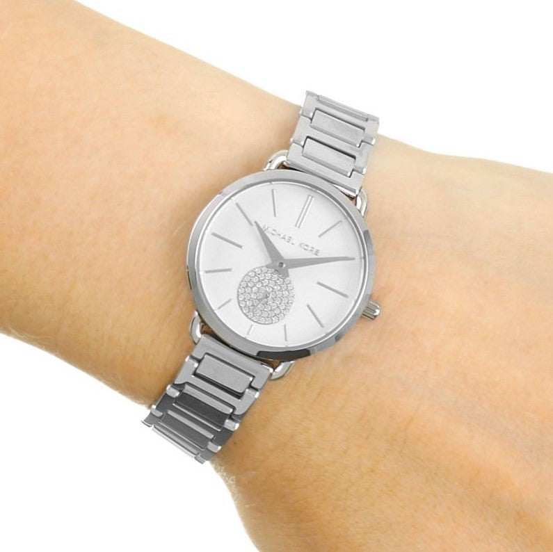 Buy Michael Kors Womens Quartz Stainless Steel Silver Dial 27mm Watch - Mk3837 in Pakistan