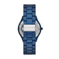 Buy Michael Kors Slim Runway Navy Blue Dial Blue Stainless Steel Strap Unisex Watch - Mk4503 in Pakistan