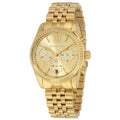 Buy Michael Kors Womens Chronograph Quartz Stainless Steel Gold Dial 38mm Watch - Mk5556 in Pakistan