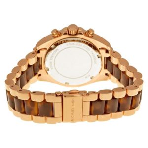 Buy Michael Kors Womens Quartz Chronograph Stainless Steel Brown Dial 36mm Watch - Mk5944 in Pakistan